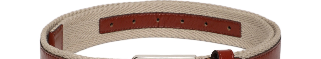 Buy Tommy Hilfiger Men Beige & Brown Solid Belt - Belts for Men 7469604 | Myntra