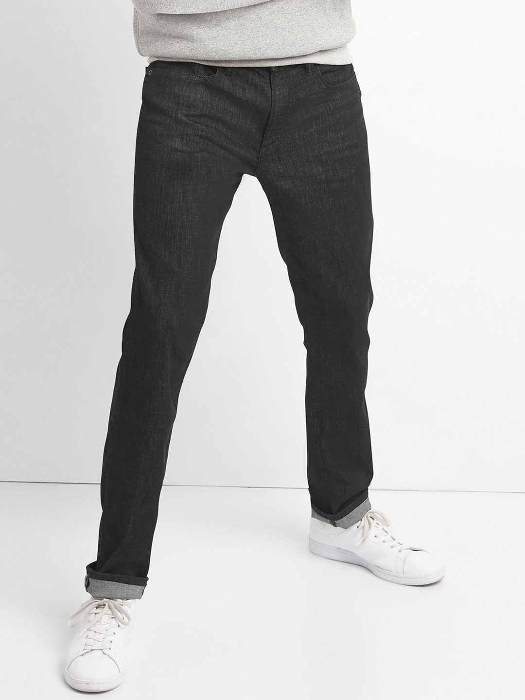 gap leather jeans