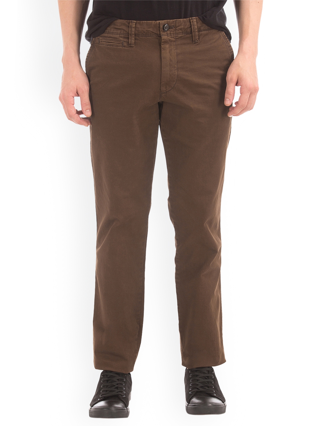 gap leather trousers