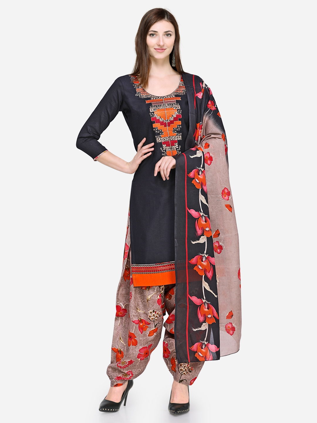 cotton gown on myntra
