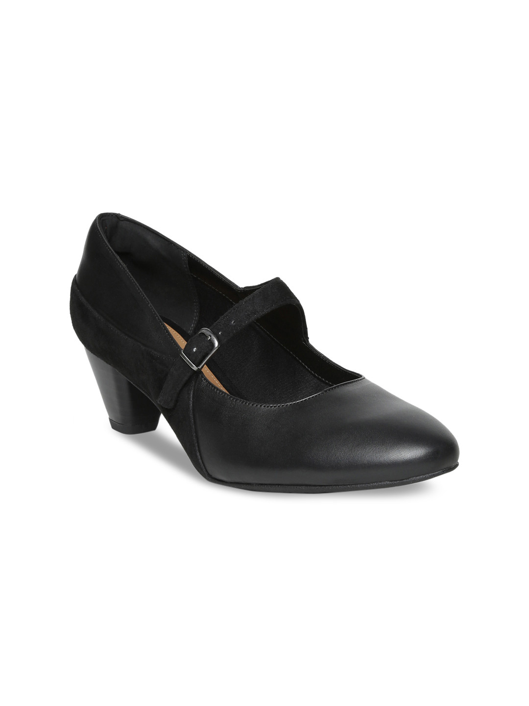 Buy Clarks Women Black Solid Pumps Heels for Women 7492544 Myntra