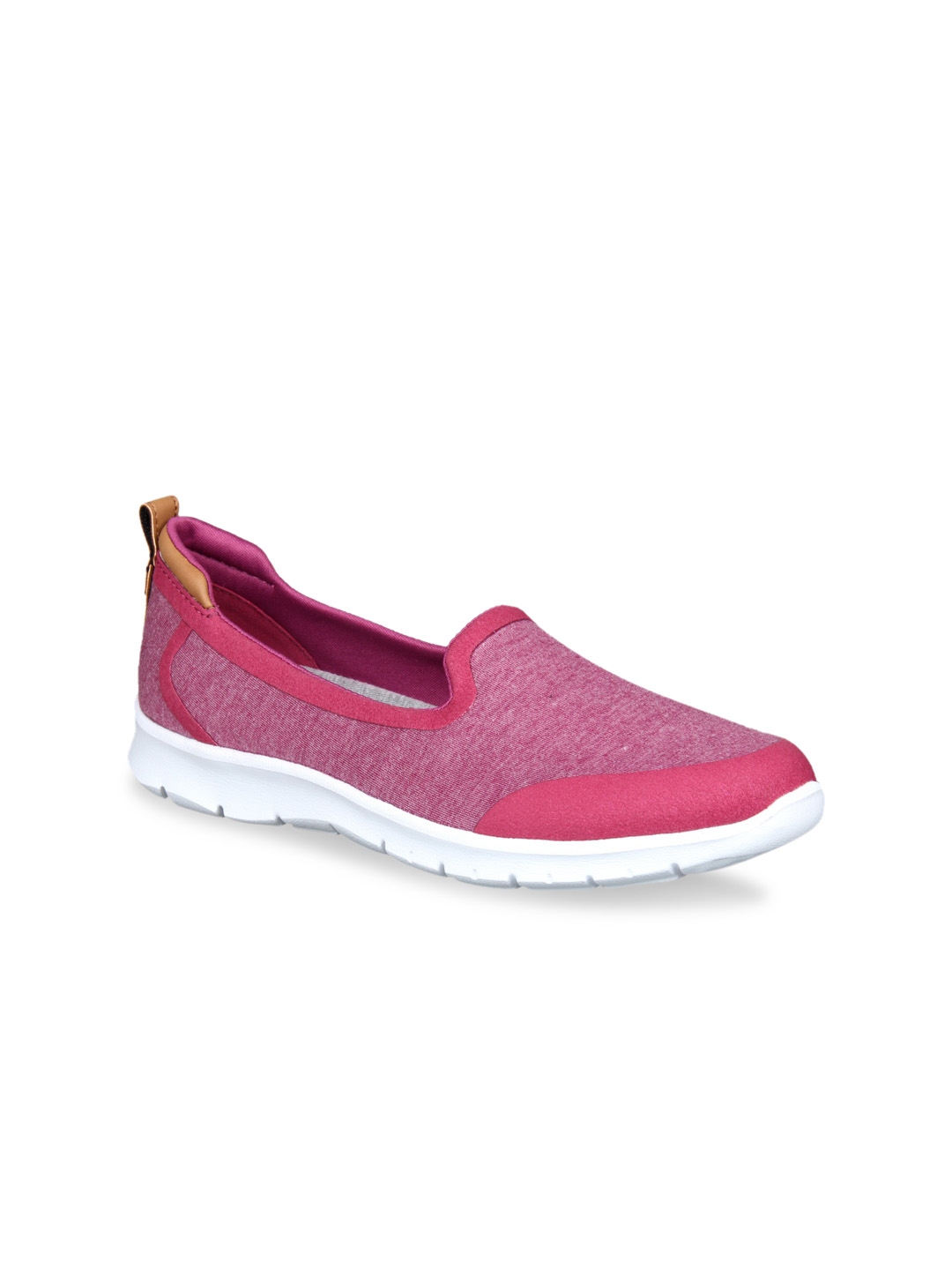 Buy Clarks Women Pink Slip On Sneakers - Casual Shoes for Women 7492594 ...