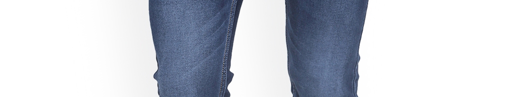 Buy Duke Men Blue Regular Fit Mid Rise Clean Look Stretchable Jeans ...