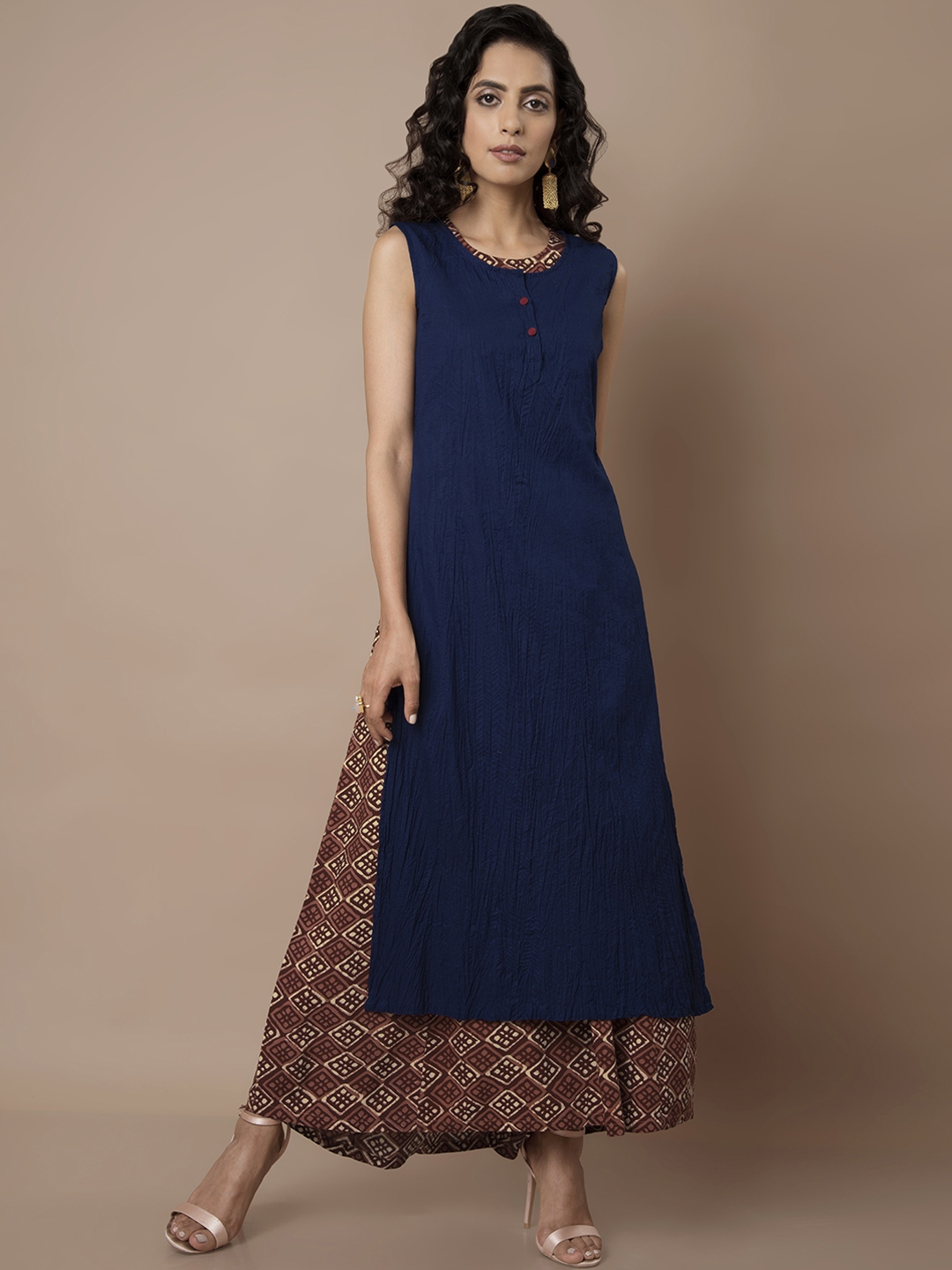 indya blue kurta