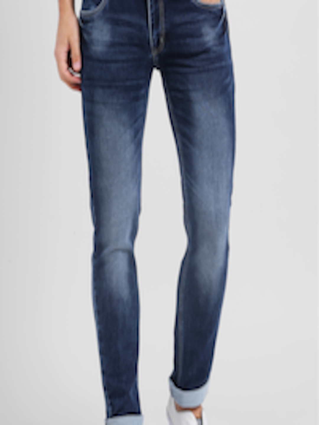 Buy COBB Men Blue Slim Fit Mid Rise Clean Look Jeans - Jeans for Men ...