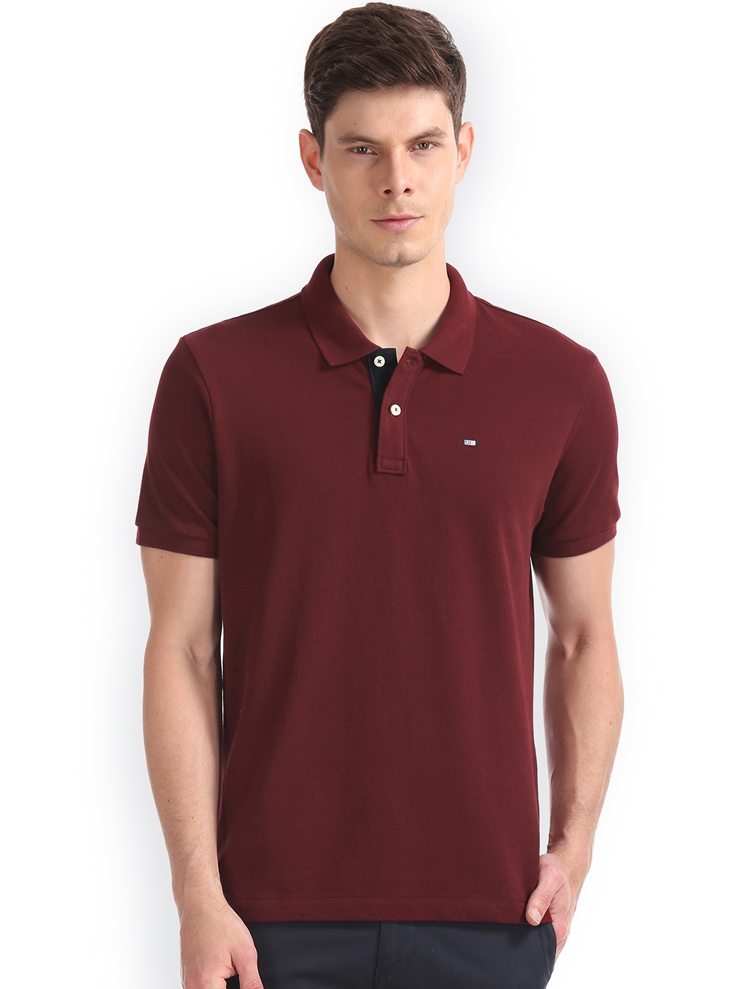 myntra mens collar t shirt