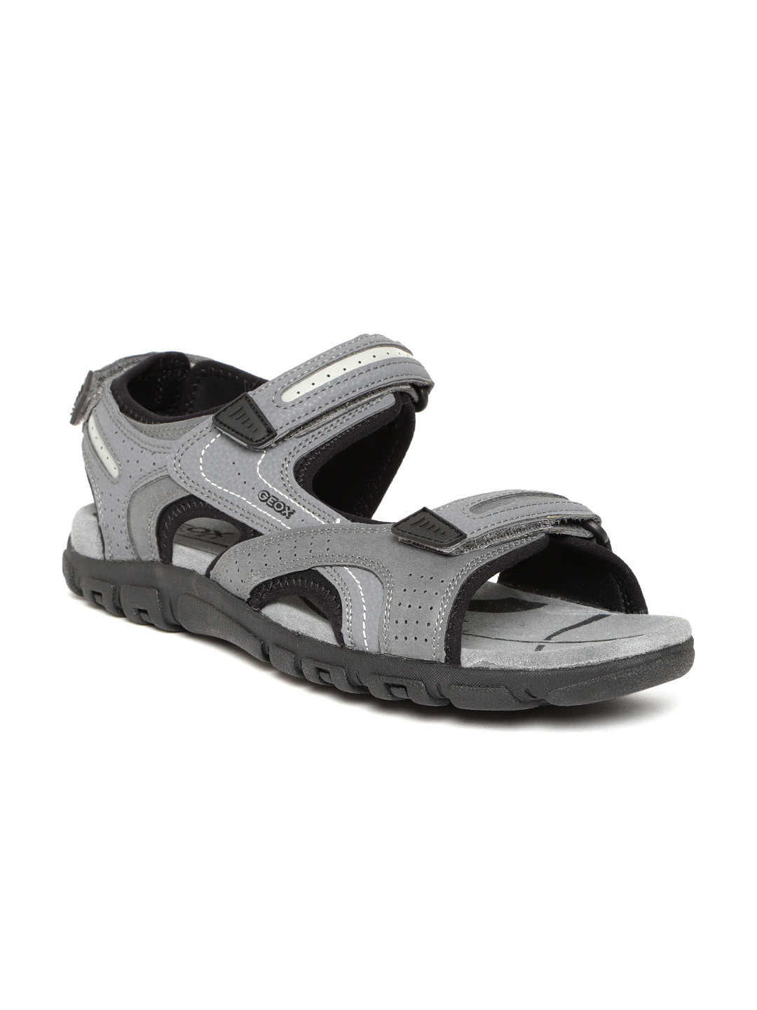 Buy Geox Men Grey Sports Sandals Sports Sandals for Men 7520796 Myntra
