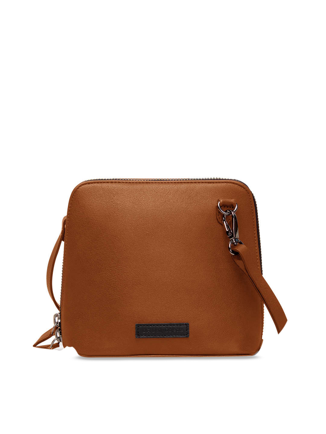 Buy DailyObjects Tan Brown Solid Sling Bag Handbags for Women 7523854