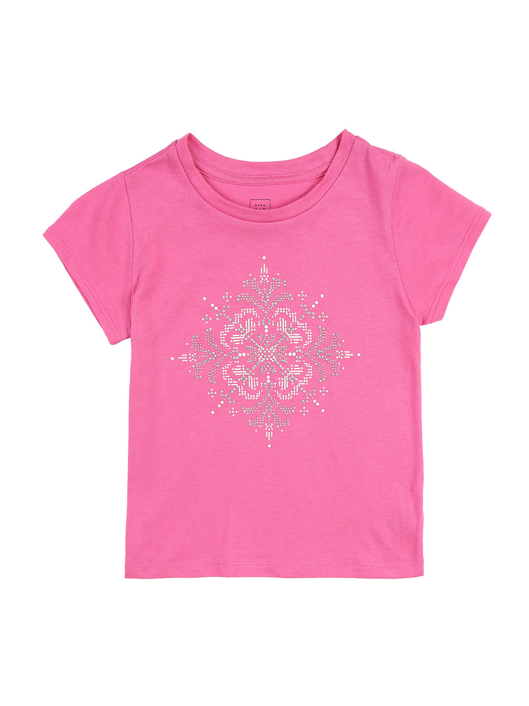 Buy GAP Toddler Girl Pink Printed Front T Shirt Tshirts for Girls