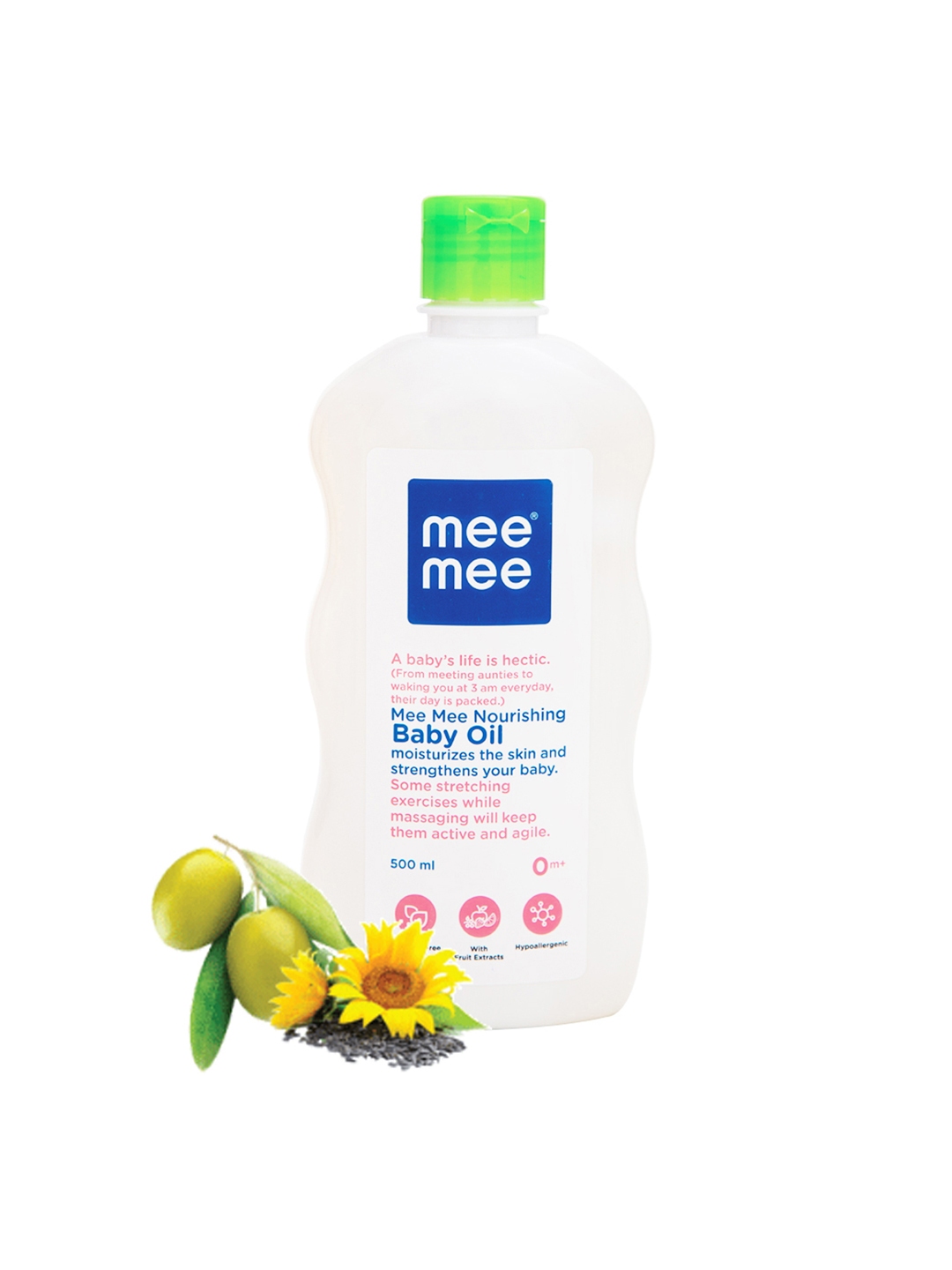Buy Mee Mee Kids Body Oil With Fruit Extracts 500 Ml - Massage Oils for ...
