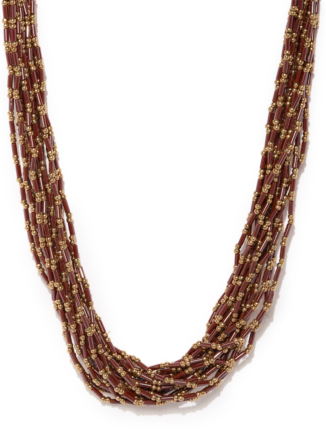 Buy Accessorize Pink & Gold Necklace Necklace And Chains for Women