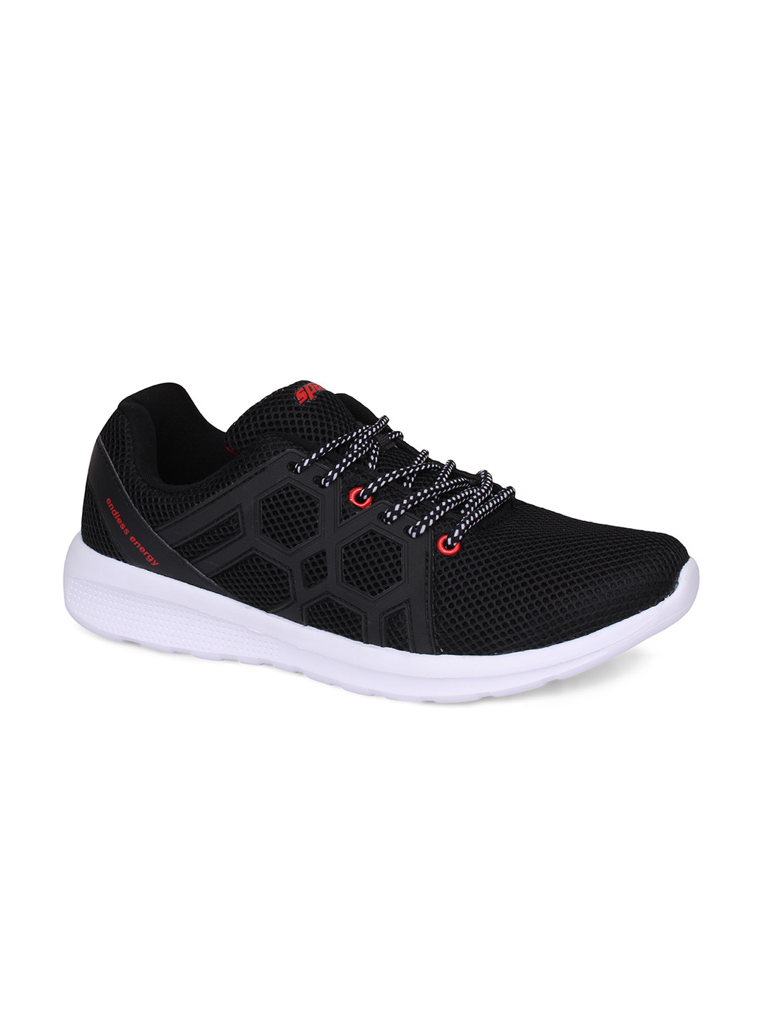 sparx shoes for men black