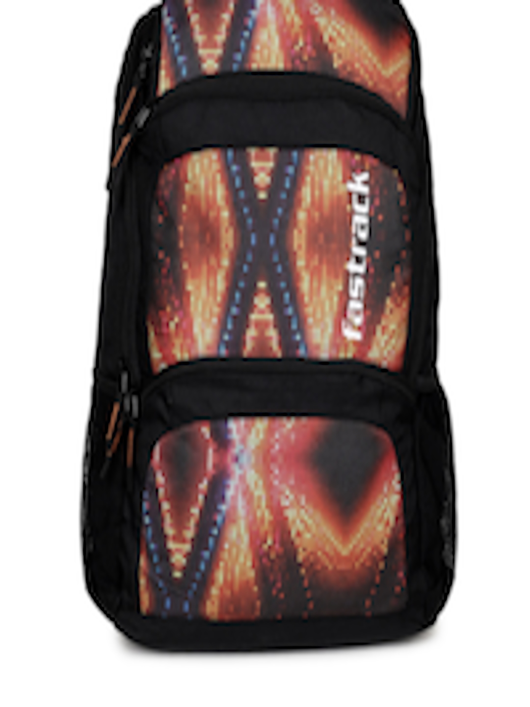 Buy Fastrack Unisex Multicoloured Graphic Backpack - Backpacks for ...
