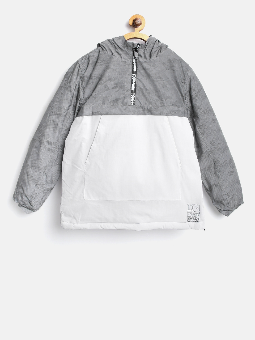 Buy OVS Boys White Grey Printed Padded Jacket Jackets for Boys 7560702 Myntra
