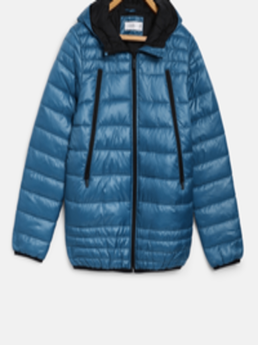 Buy OVS Boys Blue Solid ULTRALIGHT Puffer Jacket - Jackets for Boys ...