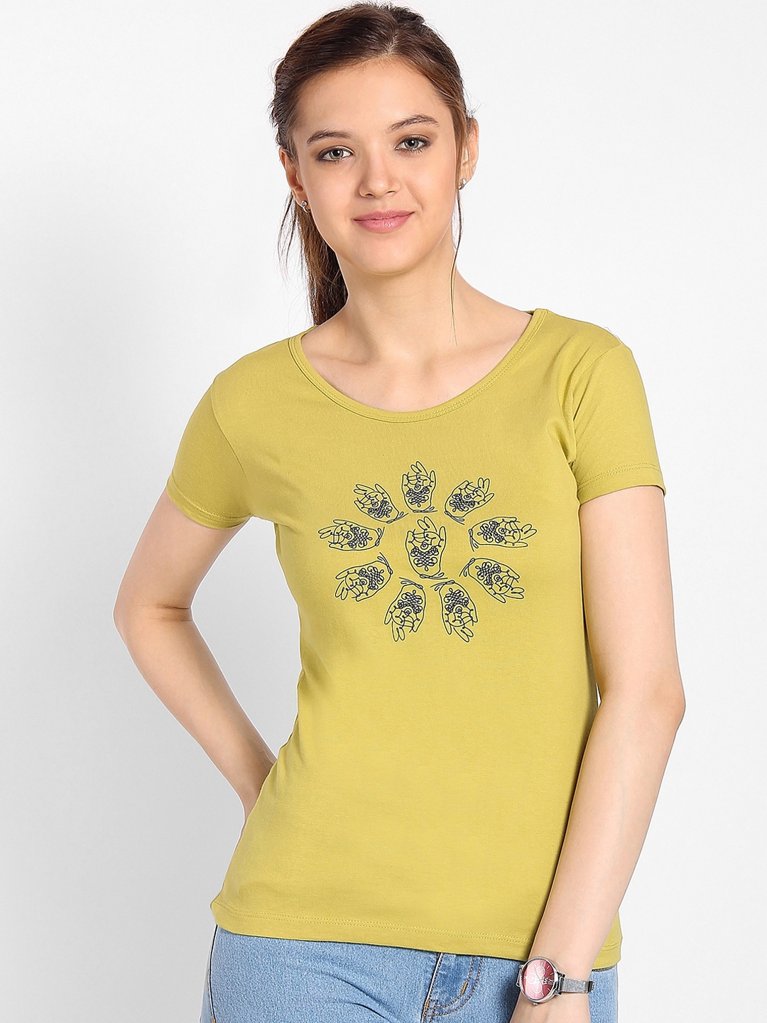 myntra online t shirts