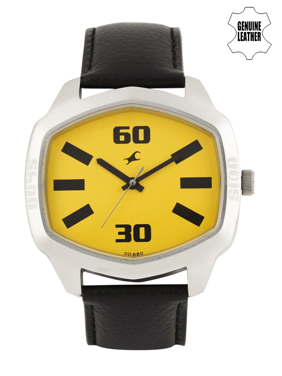 Buy Fastrack Men Yellow Dial Watch 3119SL02 Watches for Men 757826