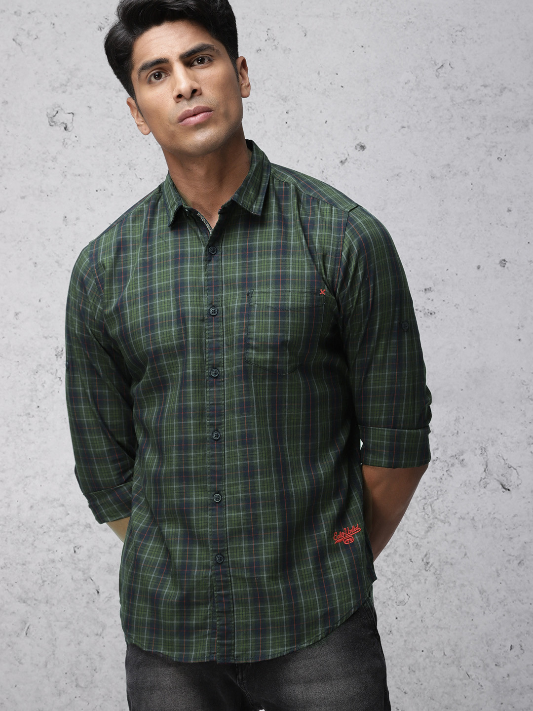 green ecko shirt