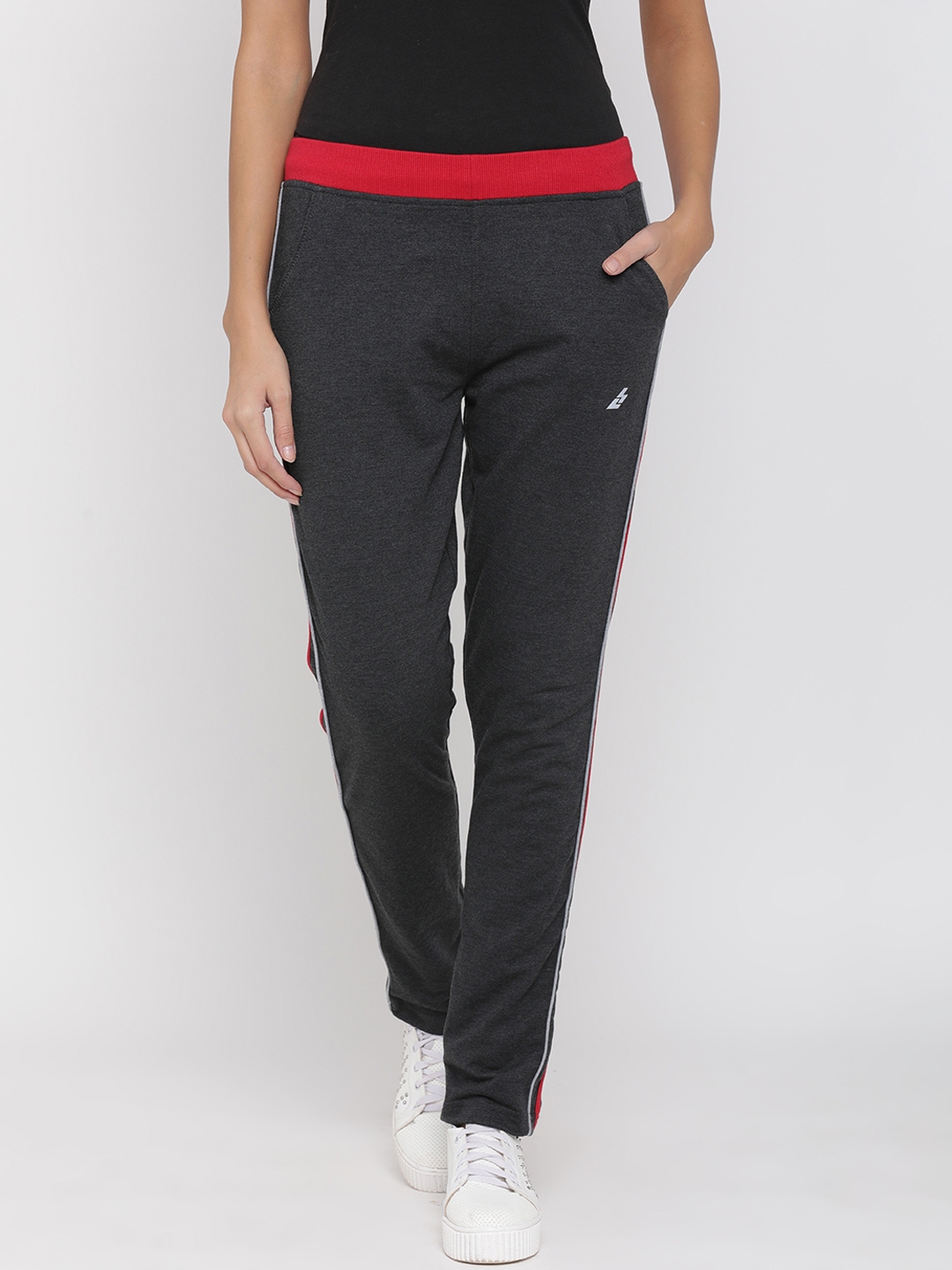 nike women's grey track pants