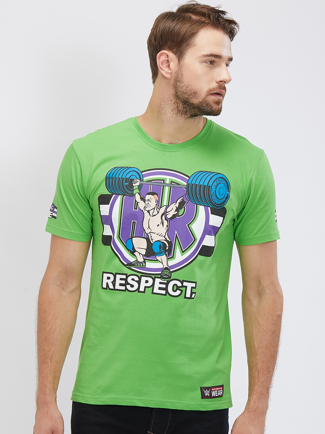 john cena tshirt green