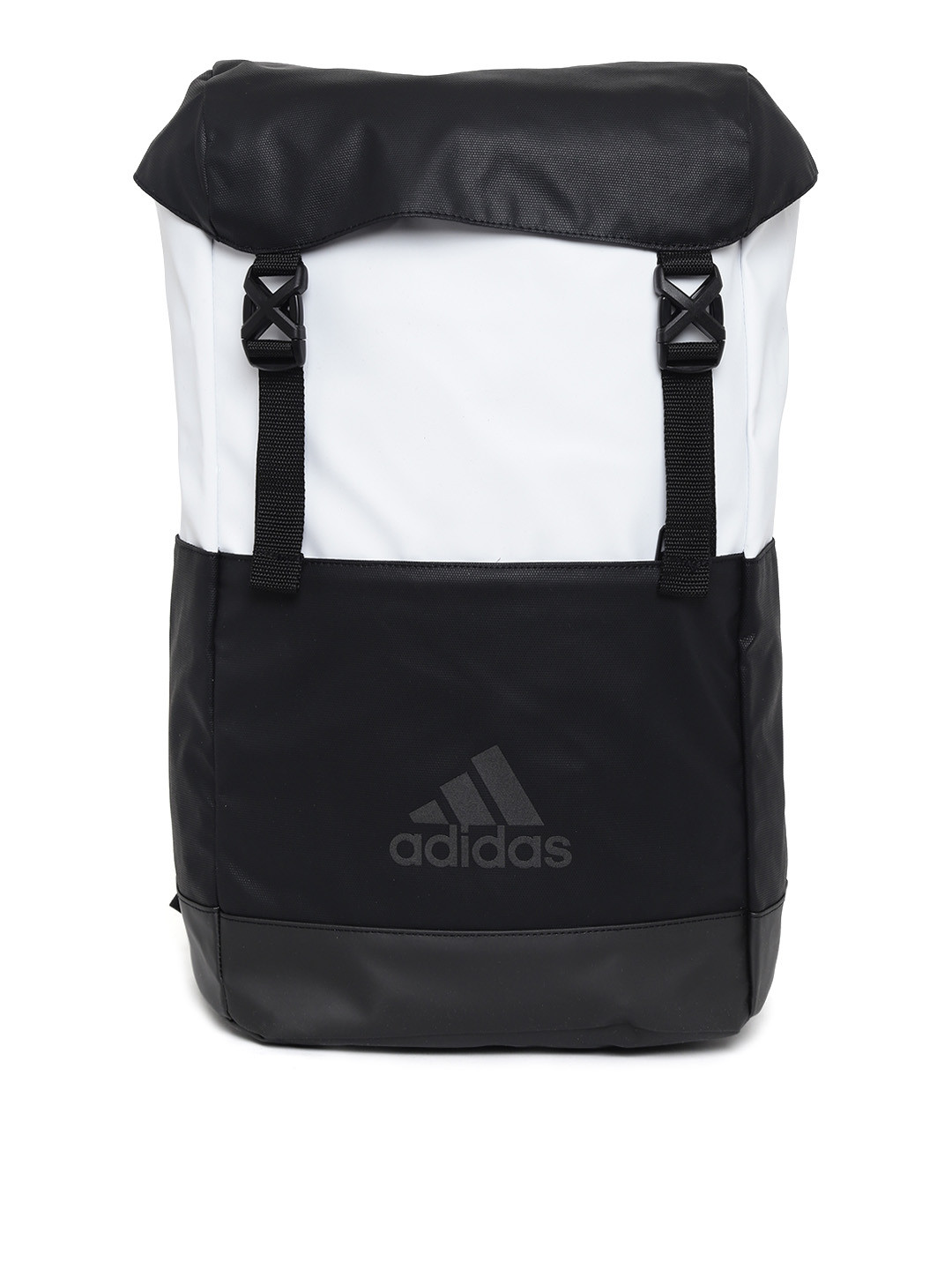 Buy ADIDAS Kids Black & White YA GA Colourblocked Backpack Backpacks