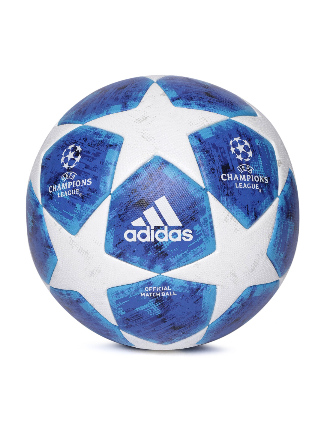 Buy ADIDAS Men Blue & White Finale18 OMB UEFA Champions League Match Ball Replica Football ...