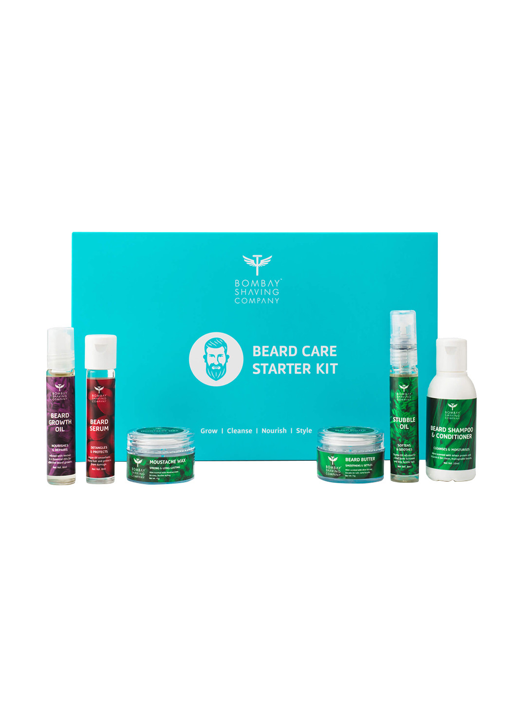Buy Bombay Shaving Company Beard Care Starter Kit 500 G Beard Serum