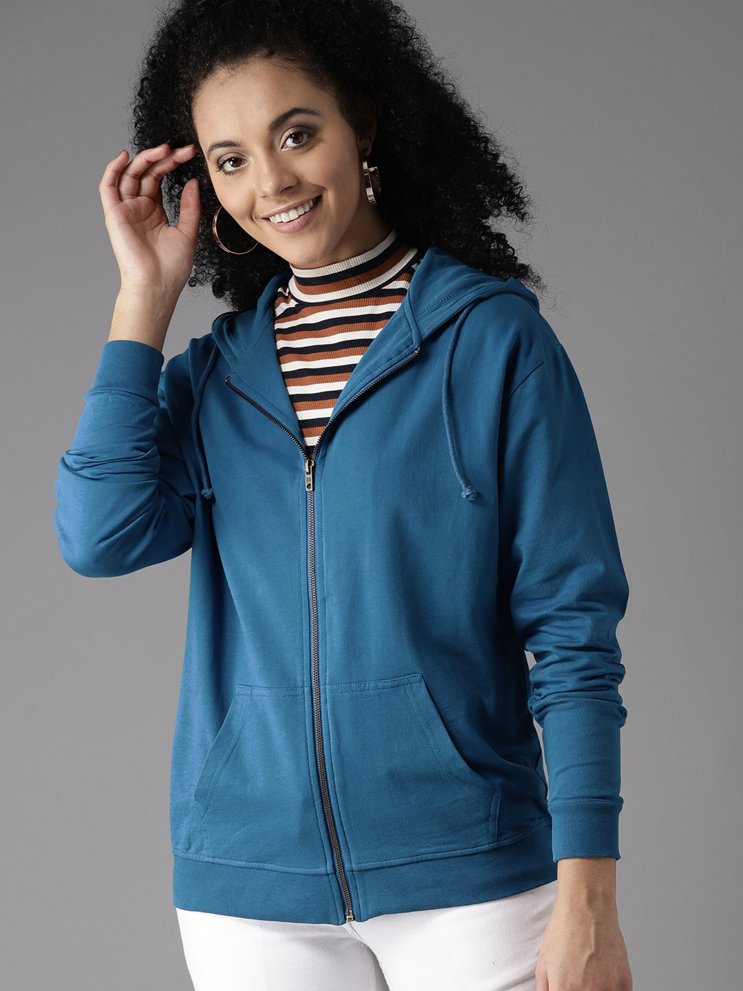 Myntra hoodies for women clearance