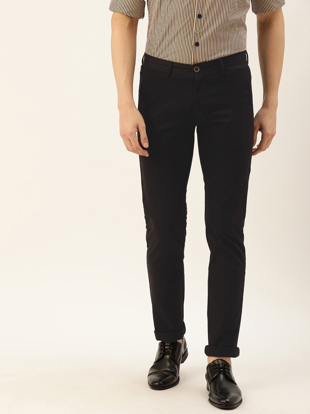 allen solly formal pants