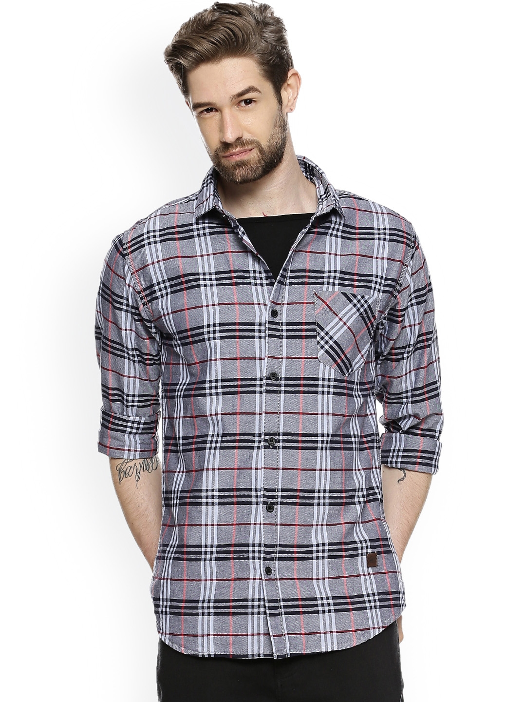 campus sutra men's shirts