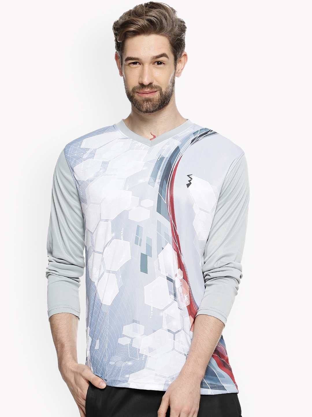 full sleeve t shirts myntra