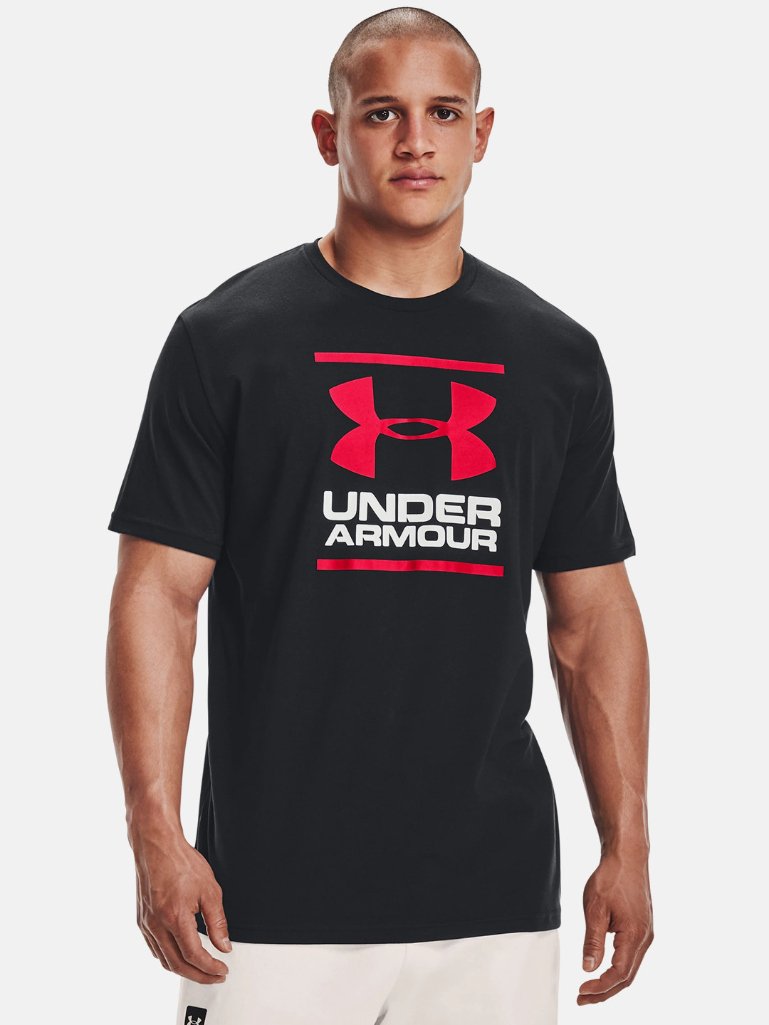 Buy UNDER ARMOUR Men Black Printed UA GL Foundation T Shirt Tshirts