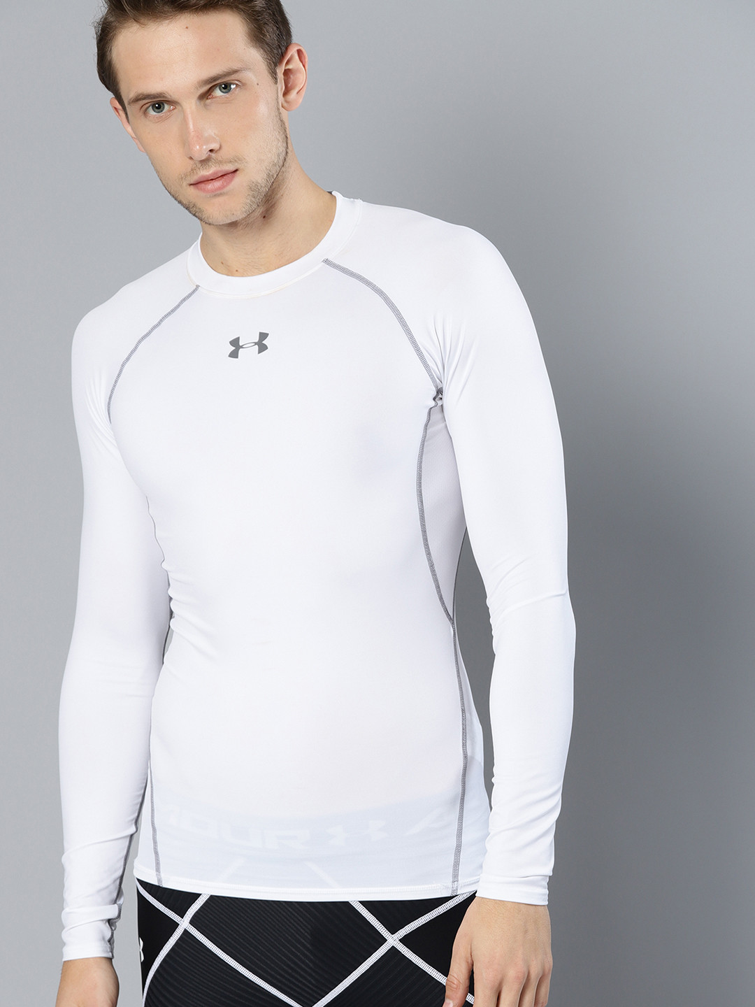 Buy UNDER ARMOUR Men White UA HG T Shirt Tshirts for Men 7605688 Myntra