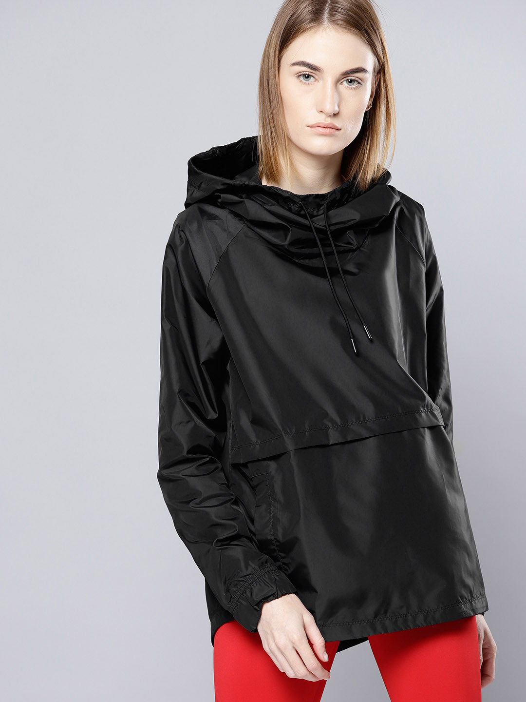 Buy UNDER ARMOUR Women Black Storm Iridescent Woven PO Rain Jacket Rain Jacket for Women