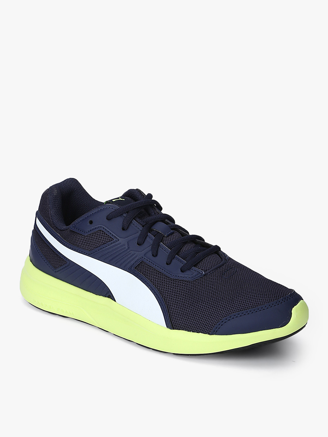 navy blue platform sneakers