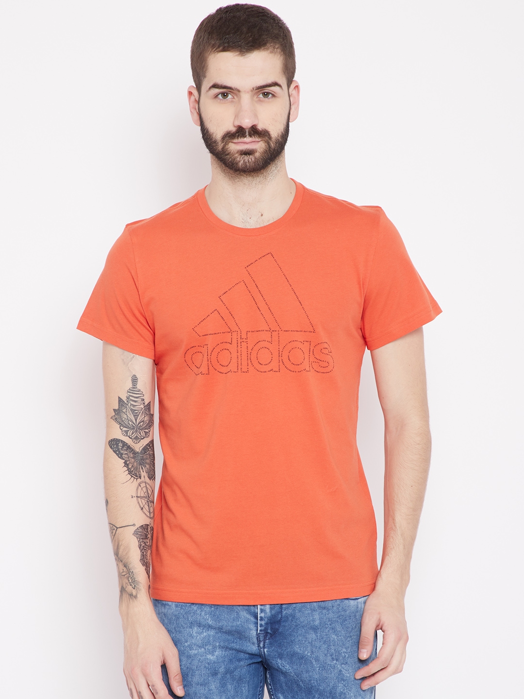 myntra adidas t shirts