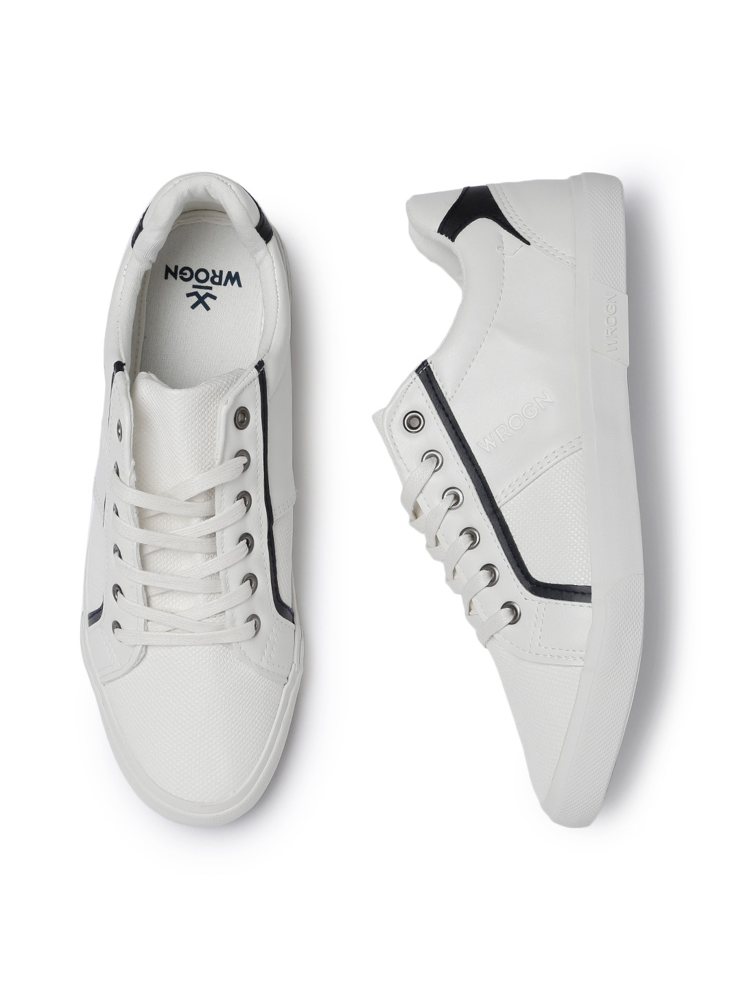 wrogn white sneakers