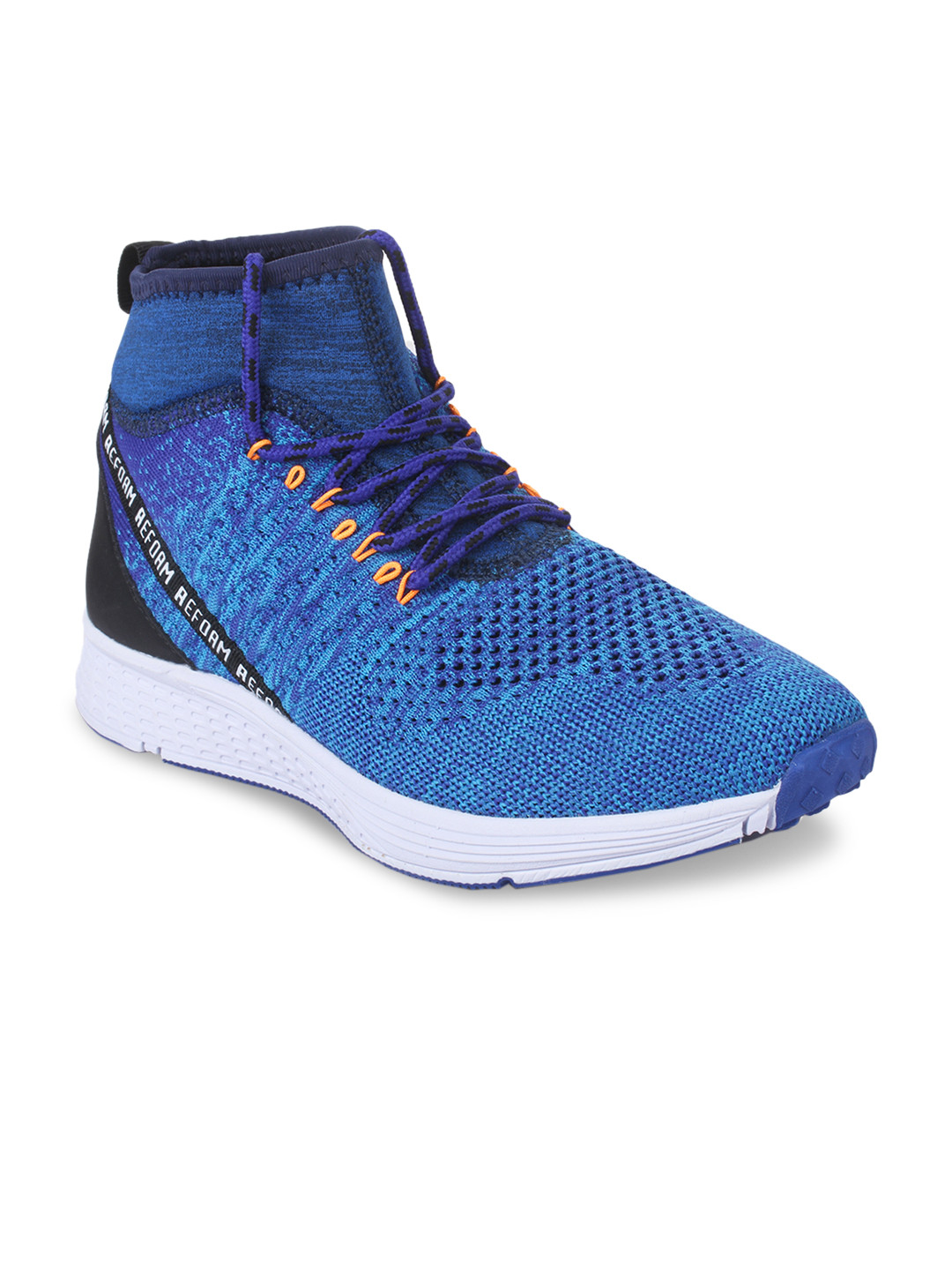 Buy REFOAM Men Blue Mesh High Top Running Shoes Sports Shoes for Men