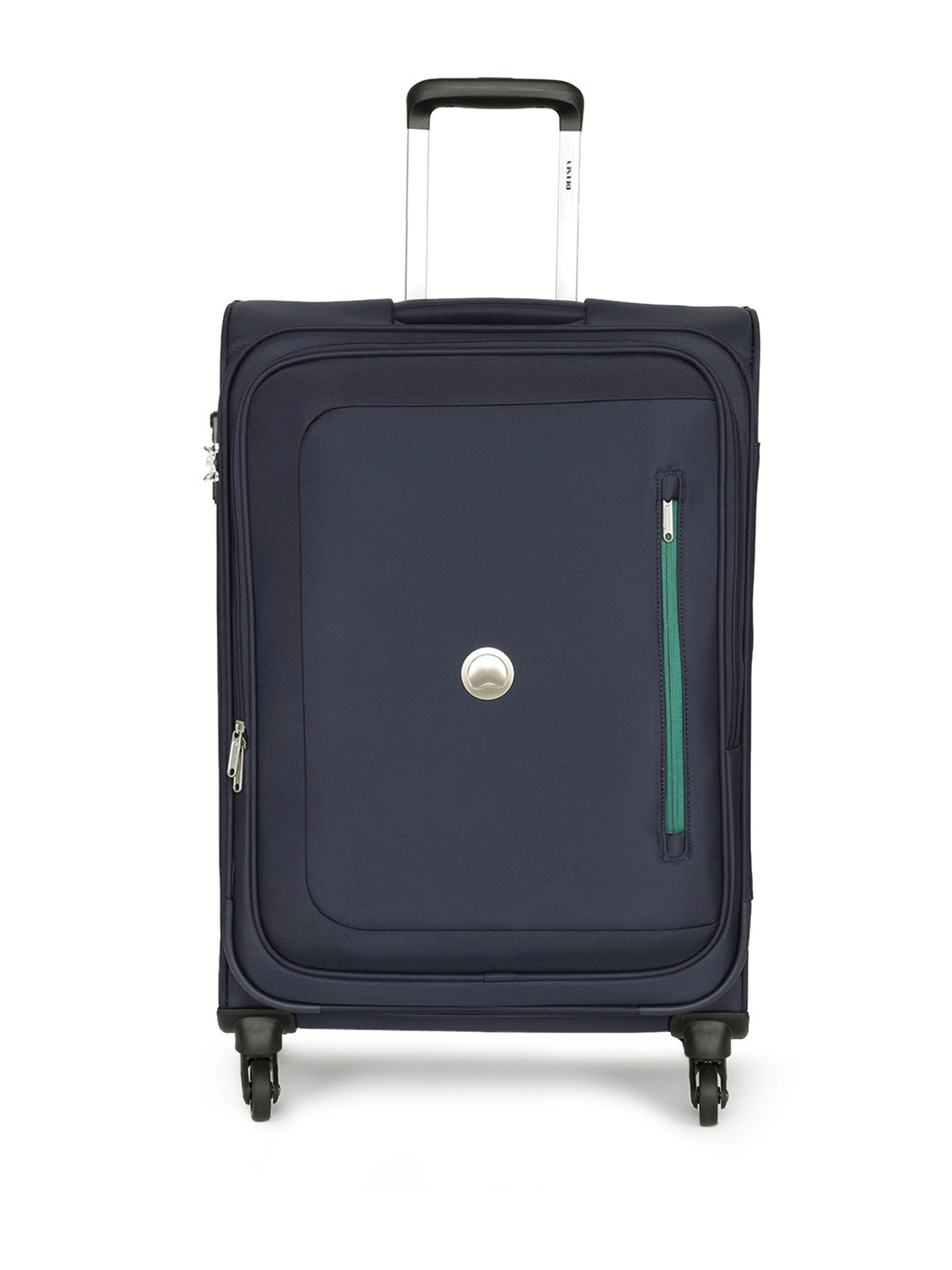 Buy DELSEY Unisex Navy Blue Soft Medium Trolley Suitcase Trolley Bag for Unisex 7646332 Myntra