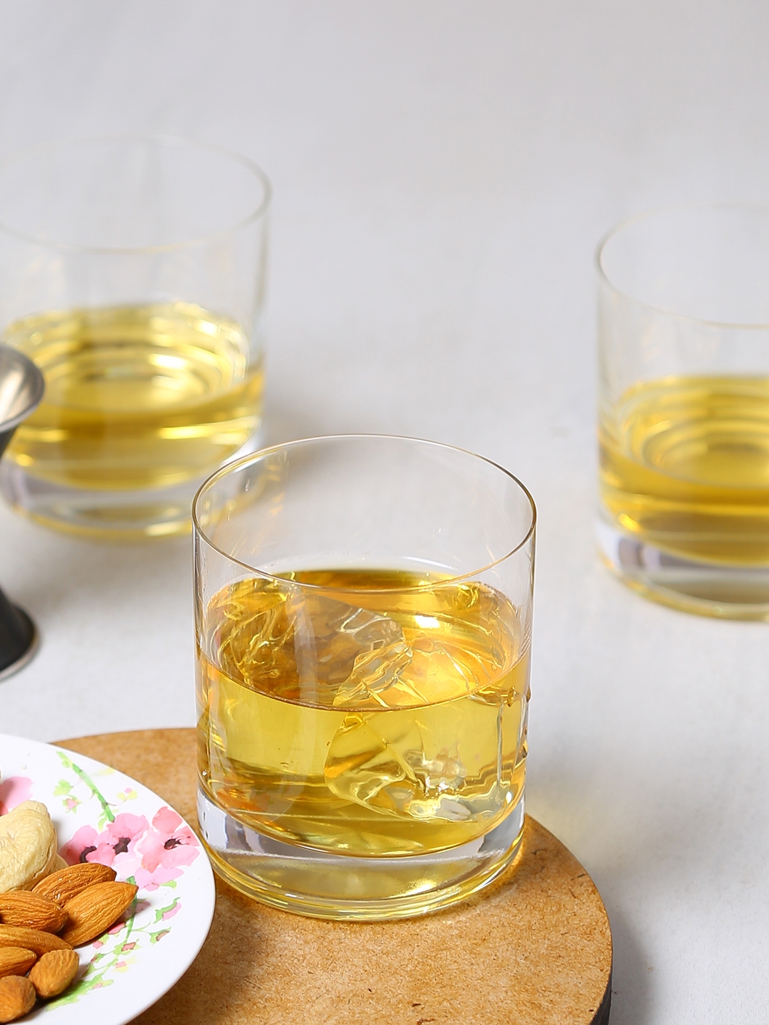 Buy Bohemia Crystal Set Of 6 Barline Whiskey Glass 280 Ml ...