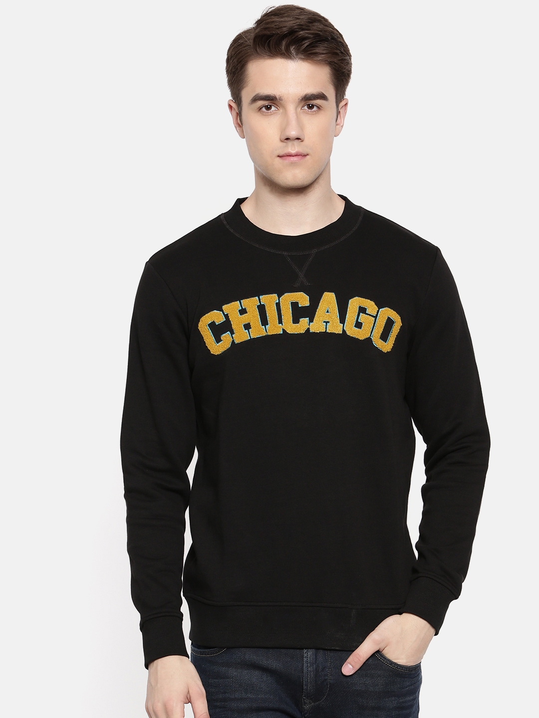 jack & jones black sweatshirt