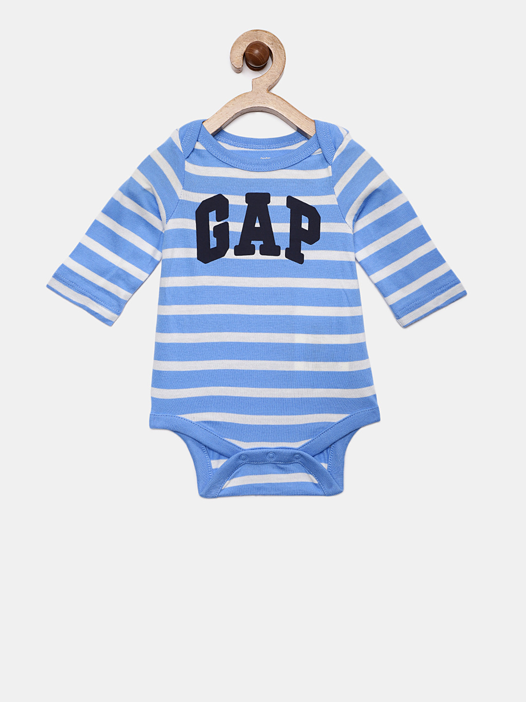 Buy GAP Baby Boys' Blue Striped One Piece Rompers for Boys 7662906