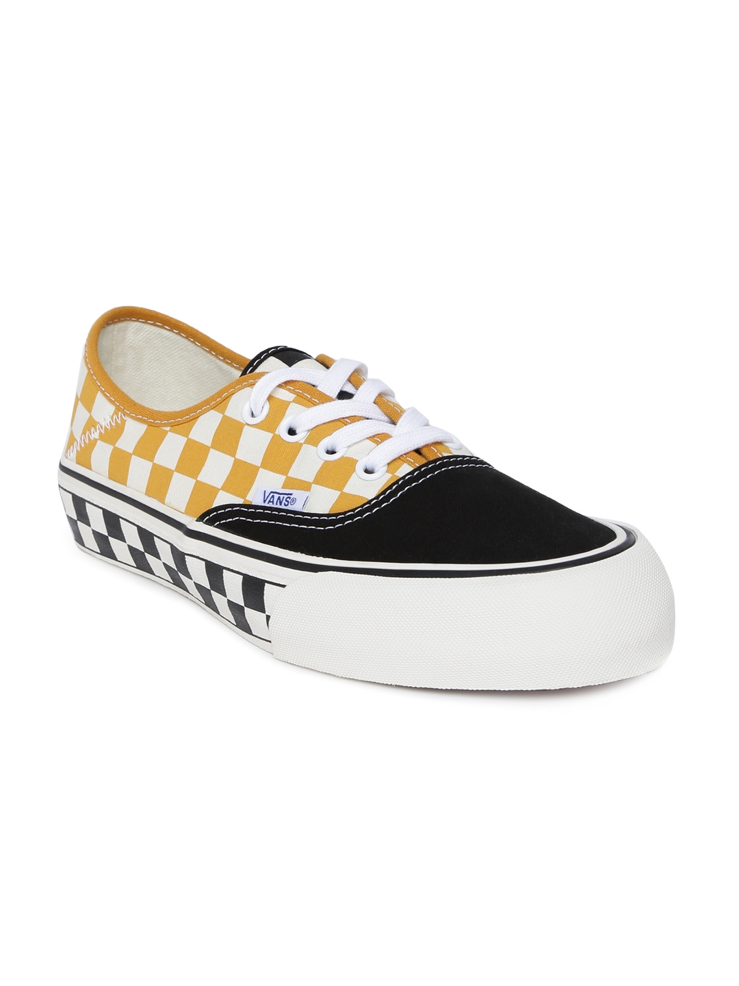 yellow vans shoes men