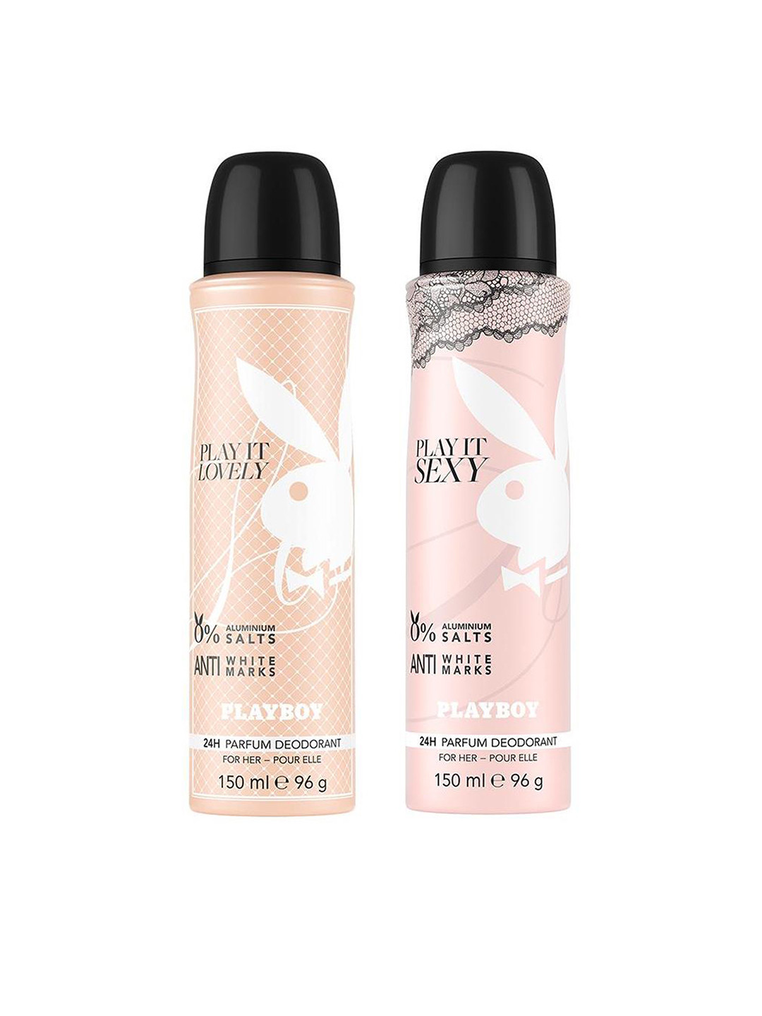 Buy Playboy Set Of 2 Deodorants - Fragrance Gift Set for Women 7666668 ...
