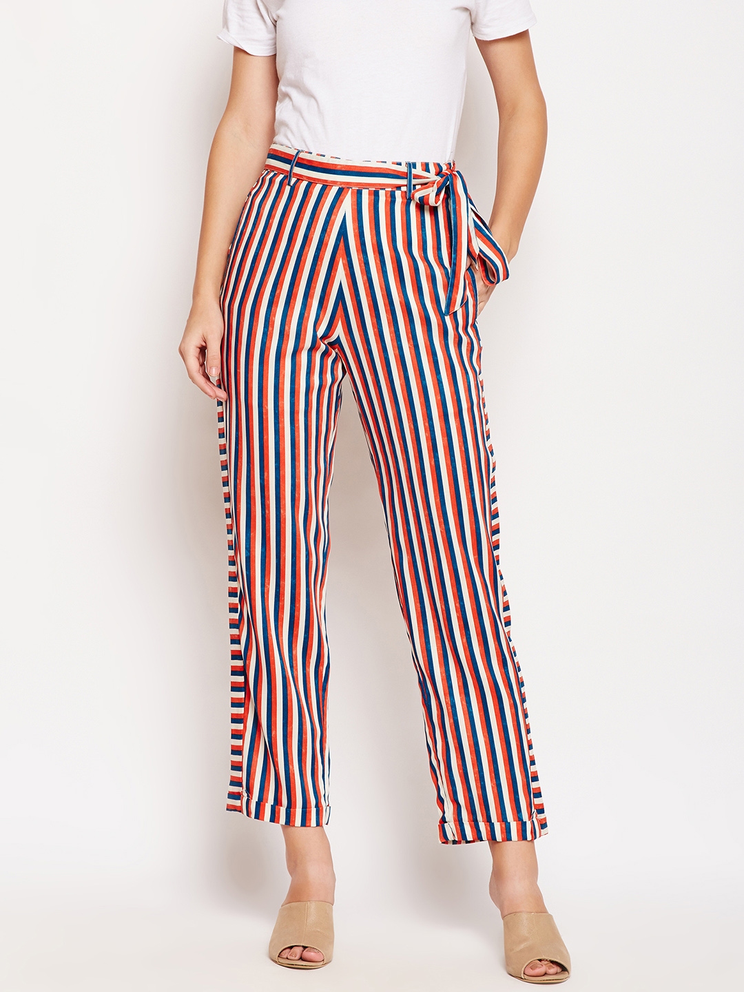parallel trousers with top