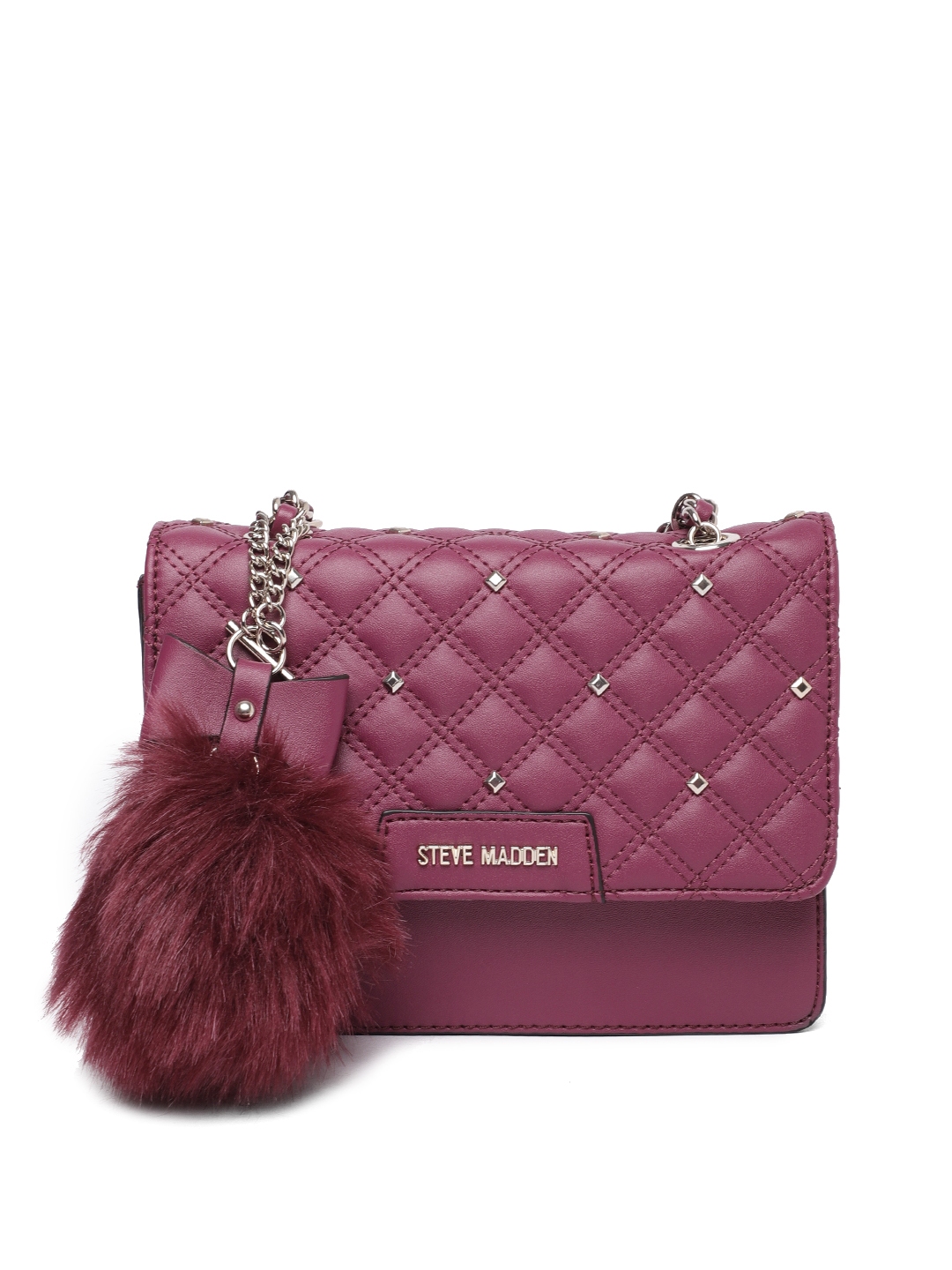 steve madden burgundy purse