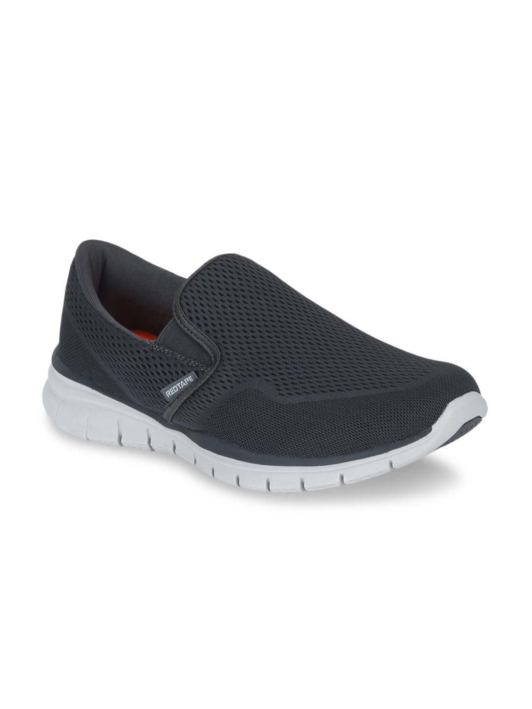red tape men's black nordic walking shoes