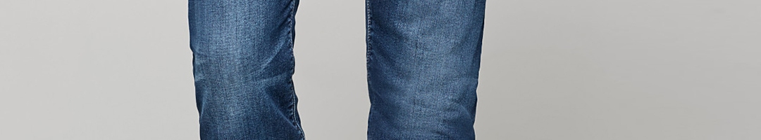 Buy ESPRIT Men Blue Slim Fit Mid Rise Clean Look Stretchable Jeans ...