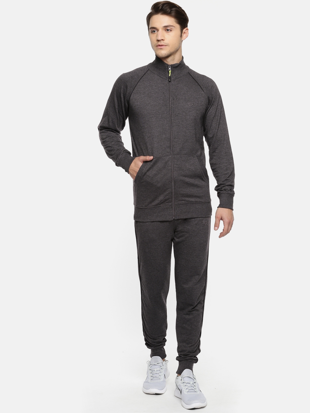 charcoal tracksuit set