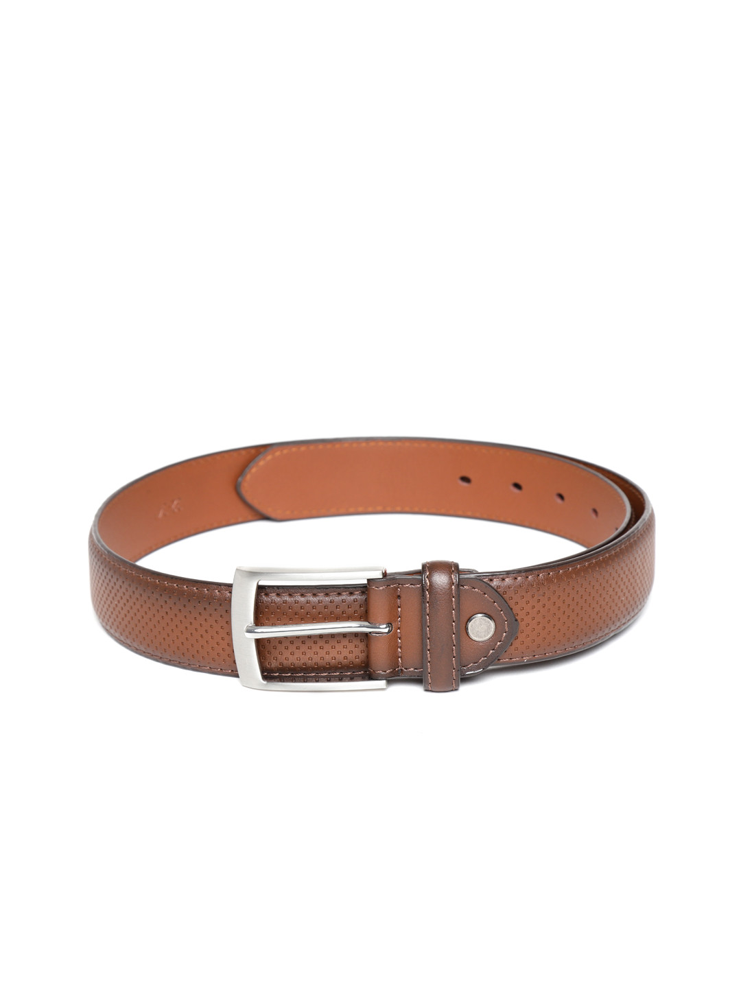 Buy HAMILTON Men Brown Textured Belt Belts for Men 7707012 Myntra
